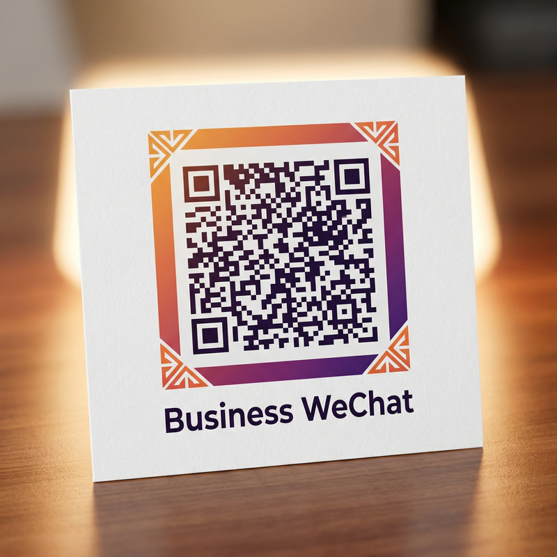 高清视频商务二维码